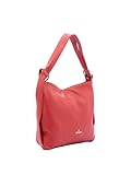  B. Cavalli Borsa a spalla da donna ecopelle Prodotto Vegano 40x33x11 cm BC1407 Rosso