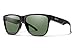 Smith Unisex Lowdown XL 2 Sonnenbrille, Negro/Polarizado Gris Verde, 60