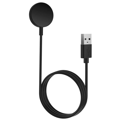 Upgrade 3.3ft Magnetic Watch Charger Fast Charging Cable for Samsung Watch Charger Galaxy Watch 8/8 Classic/Ultra/7/6/6 Classic/5/5 Pro/4/4 Classic/3/FE/Active 1/Active 2