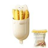 Chip Clip - Cute Cat Bag Sealer Gadget, Magnetic Snack Clips With Storage Boxes, Adorable Fridge Clips For Bread, Chips, Refrigerator Organization, Kitchen, Everyday Use, Office, School, Dorm