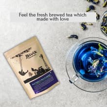 Image of Jaivik Uttarakhand - Green Tea, Butterfly Pea Tea (100g each), Unique Blend Crafted Loose Leaf For Chai Lovers Across India, Combo (Pack Of 2)