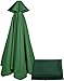 Telo Ombrellone 3x3 Ricambio 6 costole/ 8 costole,copertura di ricambio per ombrellone,Baldacchino Di Ricambio Ombrellone(solo baldacchino) Green,3M/6Ribs immagine