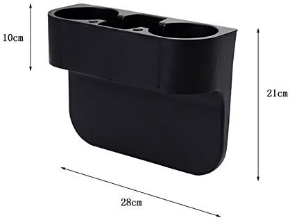 ROSY007 Cup Holder for car Coffee Console Side Pocket with Pen Hole,Auto Front Seat Organizer Seat Gap Cup/Mobile Phone Holder Storage Pocket Coffe Catcher