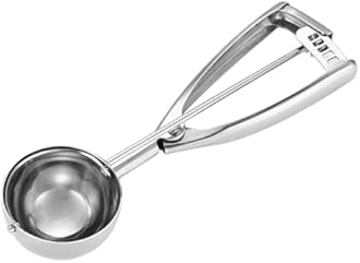 Cookie Scoop 3 Tbsp, Size #20, 3 Tablespoon Cookie Scoop for Baking, Ice Cream Scoop With Trigger, 18/8 Stainless Steel, For Cookies, Cupcake, Muffin, Ice Cream, Meatball