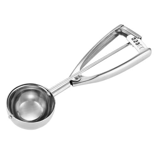Fayomir Cookie Scoop 3 Tbsp, Size #20, 3 Tablespoon Cookie Scoop for Baking, Ice Cream Scoop With Trigger, 18/8 Stainless Steel, For Cookies, Cupcake, Muffin, Ice Cream, Meatball