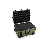 Mallette De Transport Outdoor 500 B&W – Vert, IP67, Résistante Aux Chocs – Vide, Températures Extrêmes
