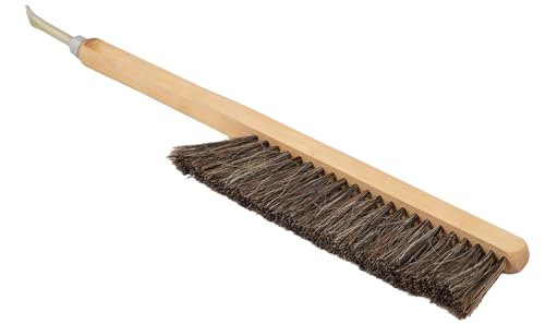 LYSON Bienenbesen Bienenstockbürste Bienenbürste Bienenkehrbürste Doppelt Bienen Bürsten Beekeeping Brush mit Haken Naturborsten für Imker Imkerei Werkzeug Zubehör