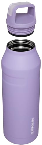 Image of Stanley IceFlow Cap and Carry Water Bottle | Wide Mouth Twist Lid | Lightweight & Leakproof for Travel & Sports | Insulated Stainless Steel | BPA-Free