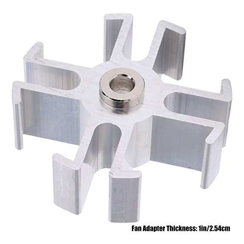 Kit espaçador de ventilador de radiador de carro de 1 pol, arruela de ventilador de radiador de alta