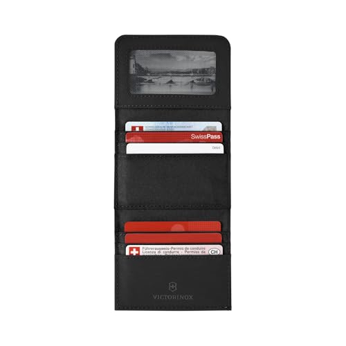 Victorinox Travel Essentials, Tri-Fold Wallet, RFID Wallet with Bill Compartment, ID Window and Card Slot - Black3