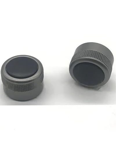 Temperature Adjustment Knob Rear Seat Air Conditioning Climate Control HVAC (2pcs)