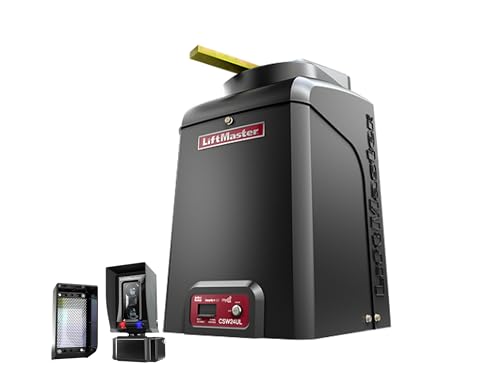CSW24UL 24VDC High-Traffic Commercial Swing Gate Operator with Battery Backup & Security Sensors, Rated for Gates up to 18ft or 1,600 lbs