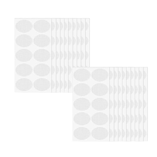 FortuneGlobe Parches para el lóbulo de la oreja 200 piezas, estabilizadores de pendientes, protecciones para el lóbulo de la oreja, para aliviar la fatiga de los pendientes pesados, Butyeak