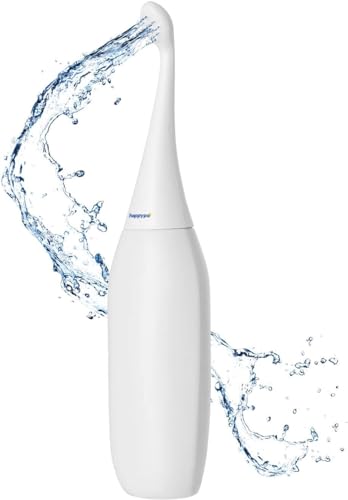 HAPPYPO - Bidé de viaje original de mano para limpieza suave - Botella de higiene portátil para hogar y viajes