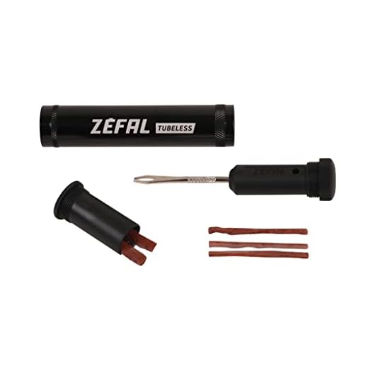 ZEFAL Kit de Reparación Tubeless, Ciclismo, Negro, Universal