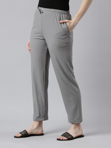 Image of GO Colors Women Rib Pant