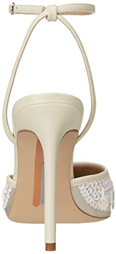 Sam Edelman Women's Avril Pump, Modern Ivory/Iridescent Ivory, 9 #TOP2
