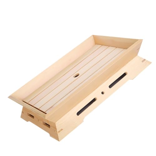 Plato Japonés de Sushi de Madera IMIKEYA Beige miniatura 1