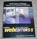 Namo Web Editor 5.5 (User Manual) - Easily Create and Manage Personal and Professional Web Sites B000WD3TNA Book Cover