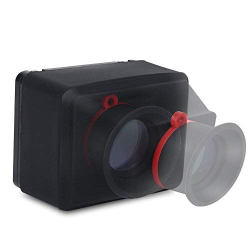 Visor de cámara para grabar vídeos en exteriores con pantalla de 3.2 pulgadas