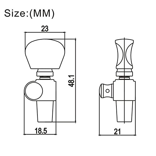 Baosity Banjo 5Th String Tuning Peg Key For Banjo Replacement Parts #TOP5