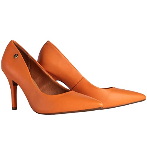 Sapato Feminino Scarpin Vizzano Salto Alto 11841101 Pelica