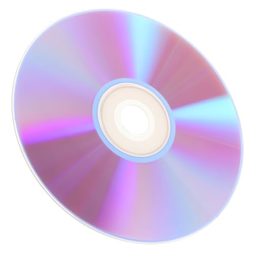 Toyvian Disque CD Réinscriptible Haute Capacité pour Enregistrement Audio Et Musique Support Numérique Disque Musique Vide avec Boîtier pour Créations Personnalisées