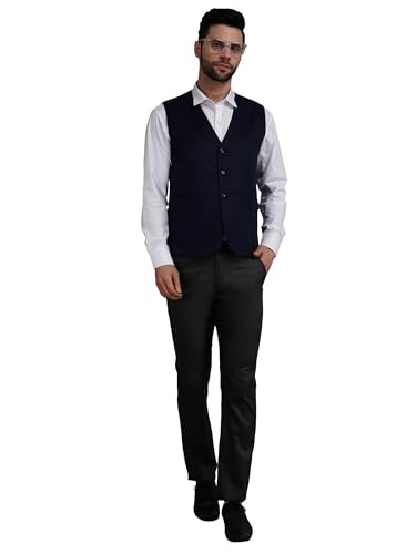 Image of APKR Men's Solid Waistcoat