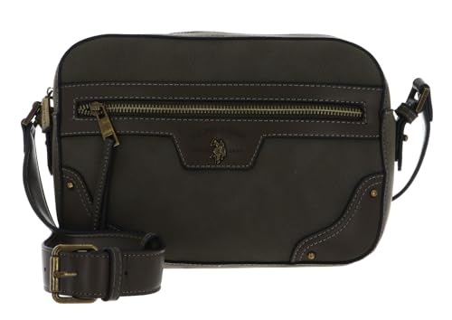 Sac à épaule bandoulière Monroe aux finitions haut de gamme olive
