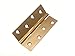 8 Pairs of Extruded Solid Brass Hinges 100MM (4 inch)