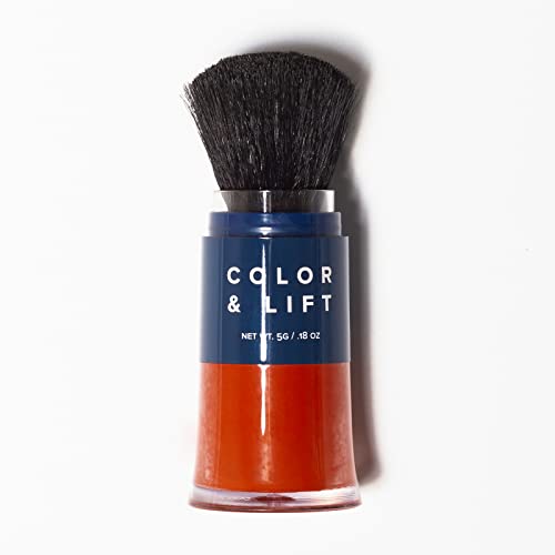 Color & Lift with Thickening Powder - Available in 10 Hair Colors - Root Cover Up - Temporary Hair Coloring Brush that Refreshes Hair