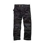 Scruffs Men's Worker Workwear Trousers, Black (Black 001), 34W UK