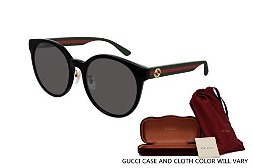 Gucci GG0416SK Round Sunglasses For Women +BUNDLE with ACCESSORY EYEWEAR KIT3