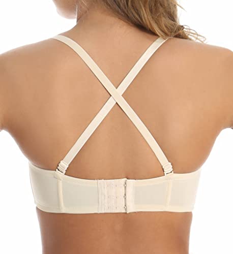 QT Women's 1103 Seamless Molded Cup 5 Way Convertible Bra4