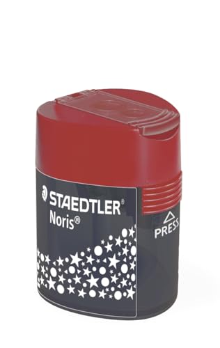 STAEDTLER 512 188 taille-crayon double trous pointus pour format stylo divers