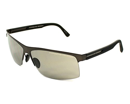 Preisvergleich Produktbild Porsche Design Sonnenbrille P8561-D-66 Rechteckig Sonnenbrille 66, Schwarz