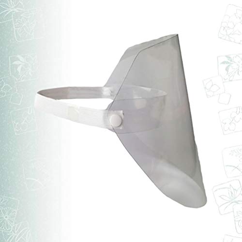 HEALLILY Protetor de rosto médico completo protetor de rosto boné antiembaçamento máscara anti-saliv