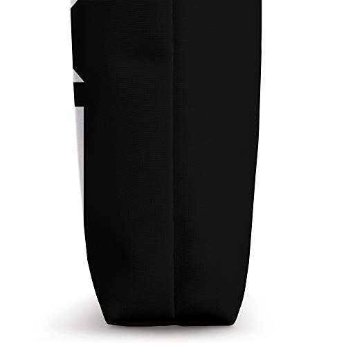 Bolso tote para mamá negro con diseño 'Dope Black Mom' miniatura 3