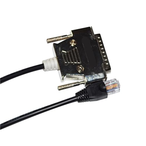 Câble communication RJ45 DB25 mâle D-SUB pour console IHM 1.8m - 5