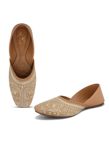 XE Looks Embroidery & Comfortable ethnic& occational jutti for wo...