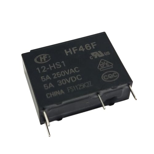 Relais HF46F-5 12 24-HS1 commutation 5A sécurisée pour automatisme - 3