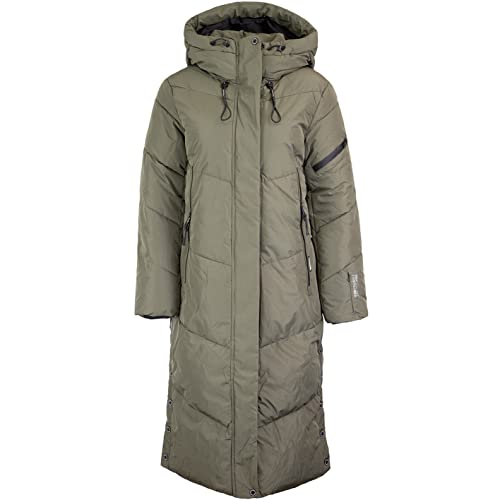 khujo Sonje Women Parka Wintermantel (green, L)