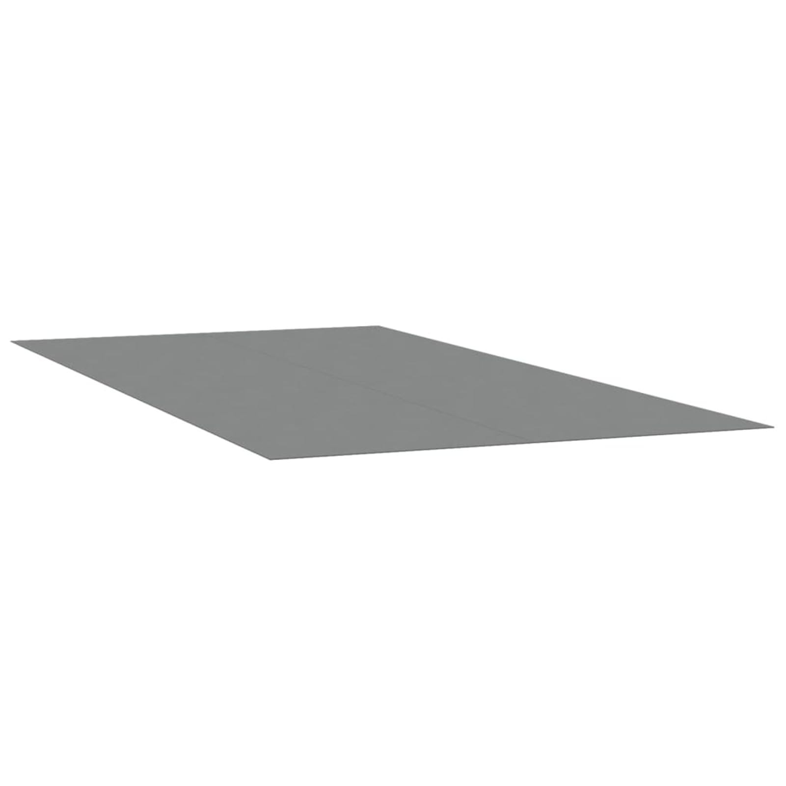Homgoday Tapiz de Suelo Piscina geotextil poliéster Gris Claro 500x250cm Cubiertas para Piscina Casa y jardín