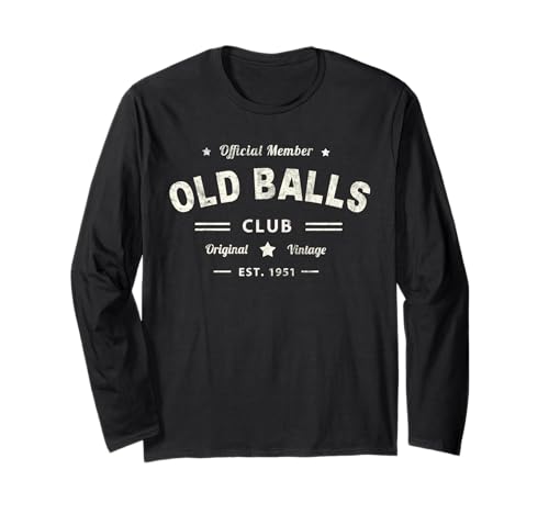 I Survived OLD BALLS CLUB 75th Edition 1951 75 Dad Birthday ����T�V���c