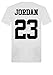 Produktbild Unisex Jordan 23 T-Shirt, Top, Michael Air MJ, Chicago Bulls, Basketball, Washington, Jordans Gr. LARGE 14/16 UK , weiß