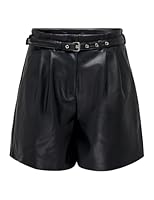 ONLY Female Shorts in Lederoptik ONLHEIDI Faux Leather Shorts NOOS OTW