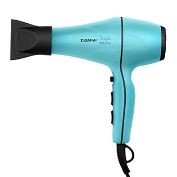 Secador Taiff Style 2000w 127v Azul Tiffany, Taiff, STYLE 331, AZUL, Pequeno