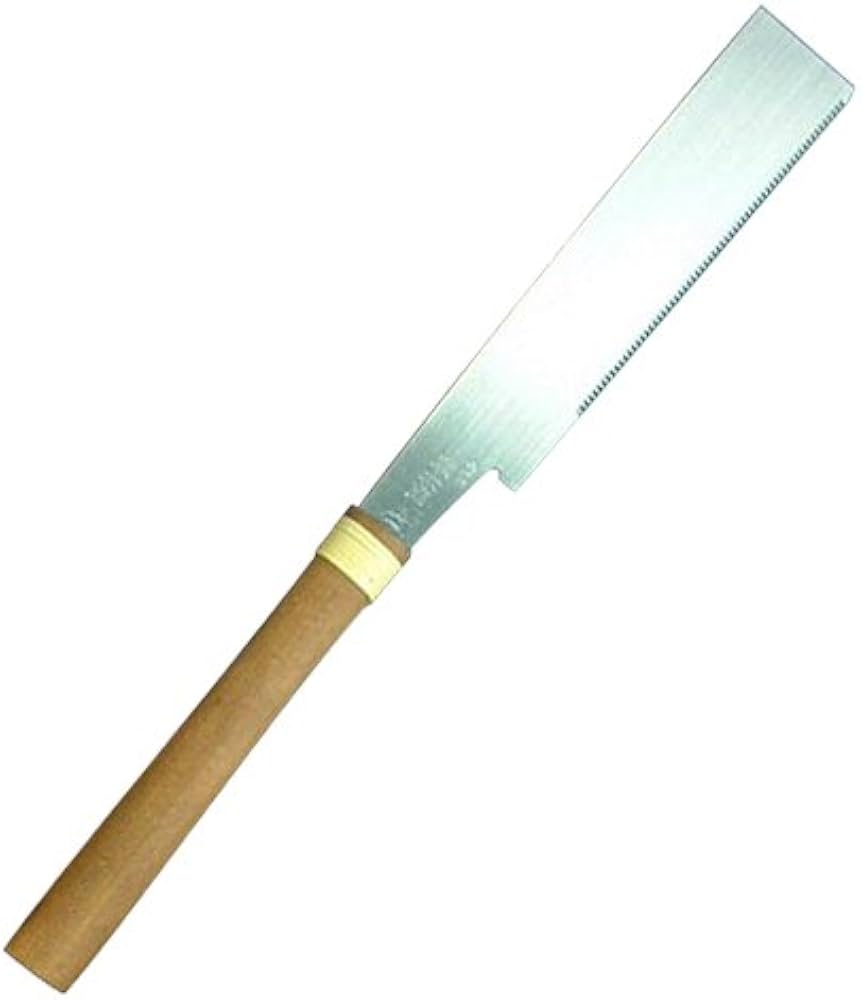 Amazon | カネジュン 光川順太郎作 細工鋸 木釘引き 150mm | 片刃のこぎり