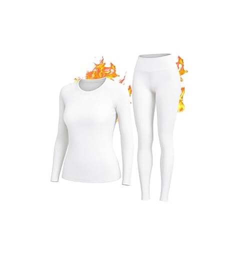 HiZiTi Camiseta Termica Mujer Invierno Conjunto Interior Termico Manga Larga Ropa para el Frio Extremo Camisetas Mallas Pantalones Leggings Térmicos Ropa Nieve Blanco XS | Ya disponible en tu tienda friki favorita! En mundofriki.es! HiZiTi Camiseta Termica Mujer Invierno Conjunto Interior Termico Manga Larga Ropa para el Frio Extremo Camisetas Mallas Pantalones Leggings Térmicos Ropa Nieve Blanco XS | Ya disponible en tu tienda friki favorita! En mundofriki.es!
