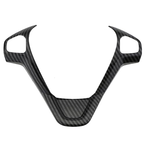 JINFOLI Couvre Volant Autocollant de Garniture Paillettes Couverture Volant Voiture, for Ford, for Ecosport 2013-2017 Nouveau, for Fiesta MK7 2009-2017,...